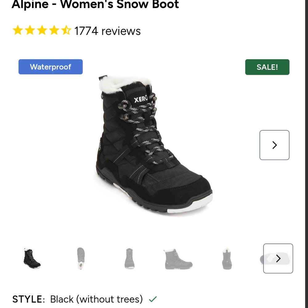 Xero Alpine Barefoot Boots